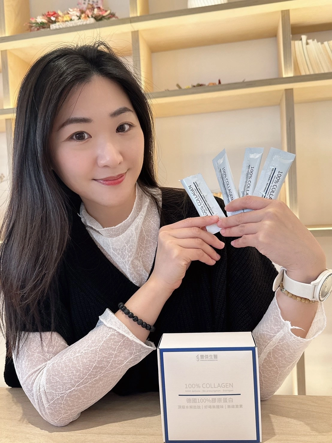 使用者分享：【崔普小哀】保健｜【豐傑生醫】是我吃過遇水化最快最細緻的膠原蛋白！