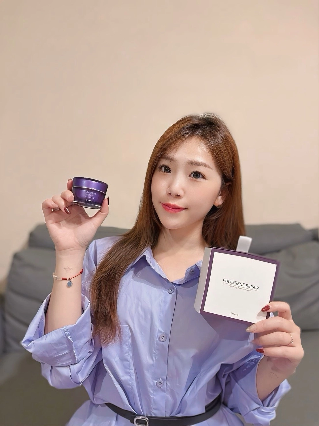 使用者分享：【蕙蕙 𝐻𝑢𝑖】保養｜最近使用到這瓶添加「抗老界的鑽石」的富勒烯乳霜