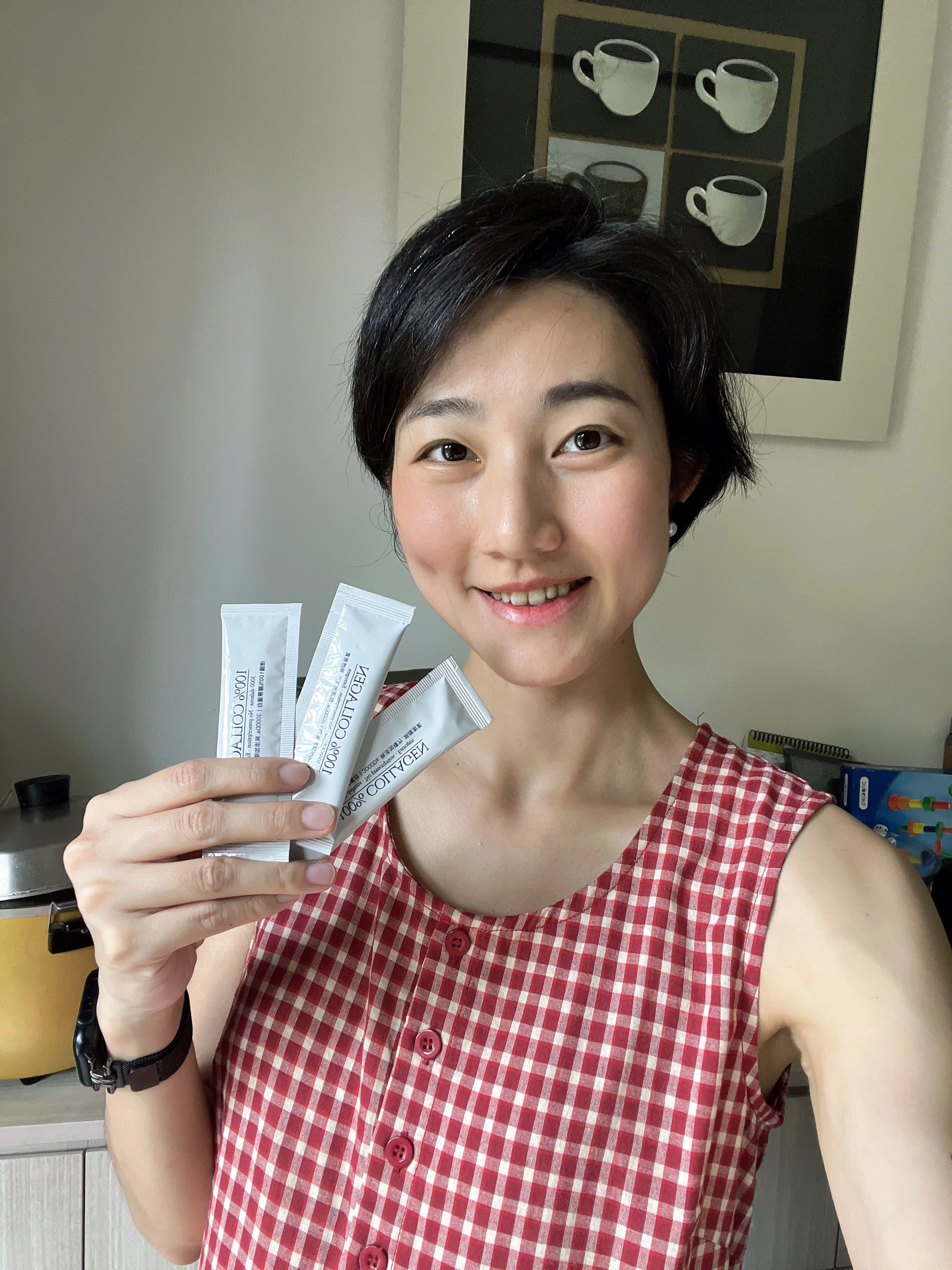 使用者分享：【短髮媽亮晶晶】保健｜豐傑生醫德國水解膠原蛋白-開箱心得/評價