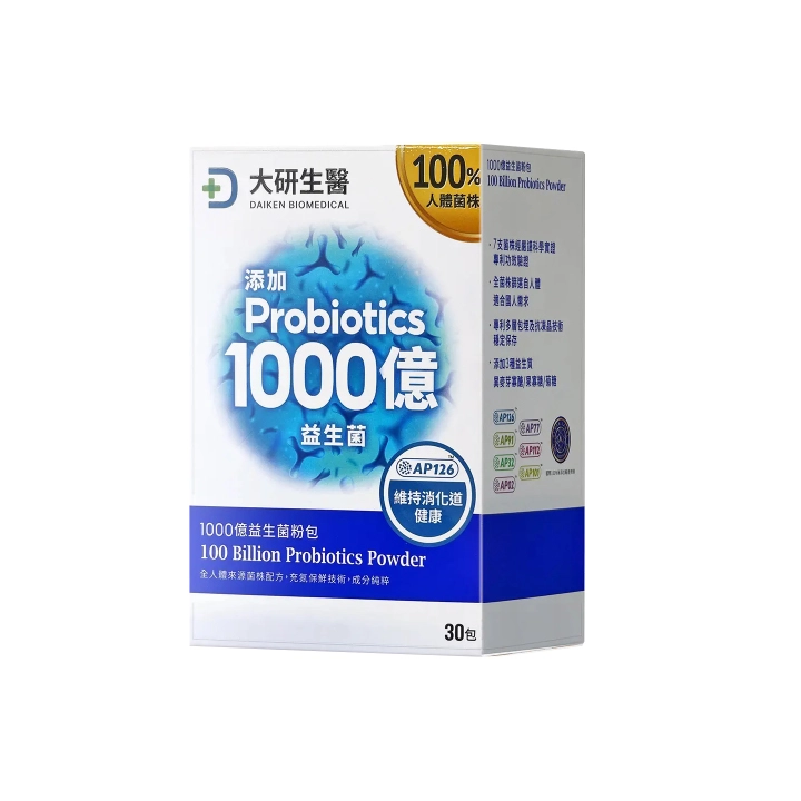 【大研生醫】1000億益生菌粉包