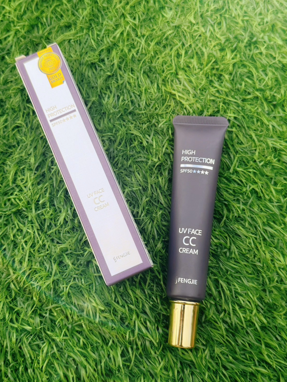 零粉感控油美白cc霜