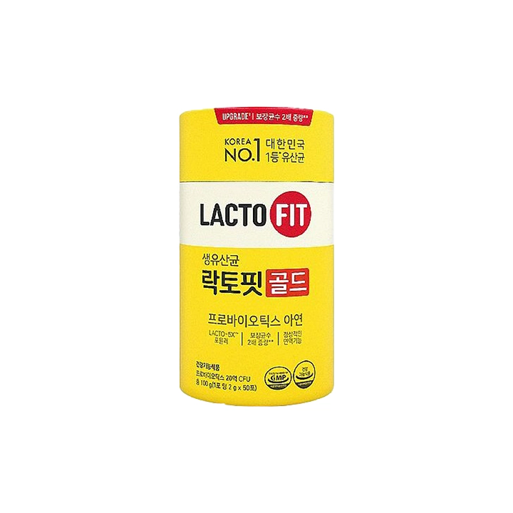 【韓國鍾根堂】LACTO-FIT益生菌 GOLD升級版
