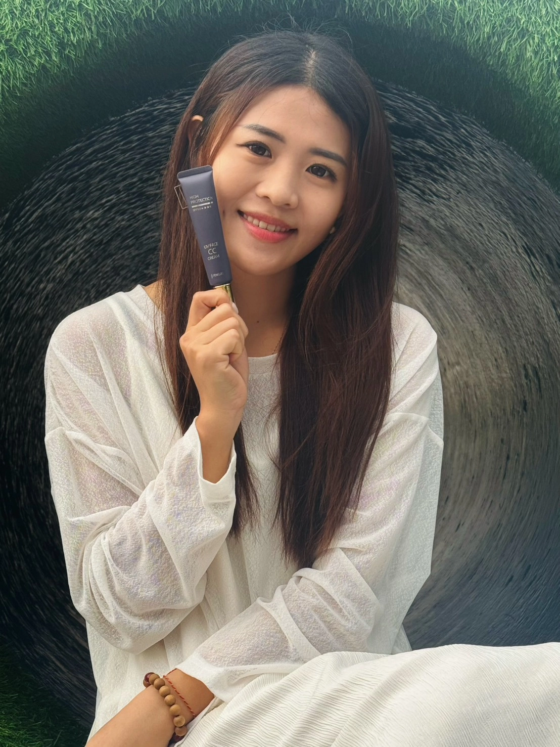 零粉感控油美白cc霜