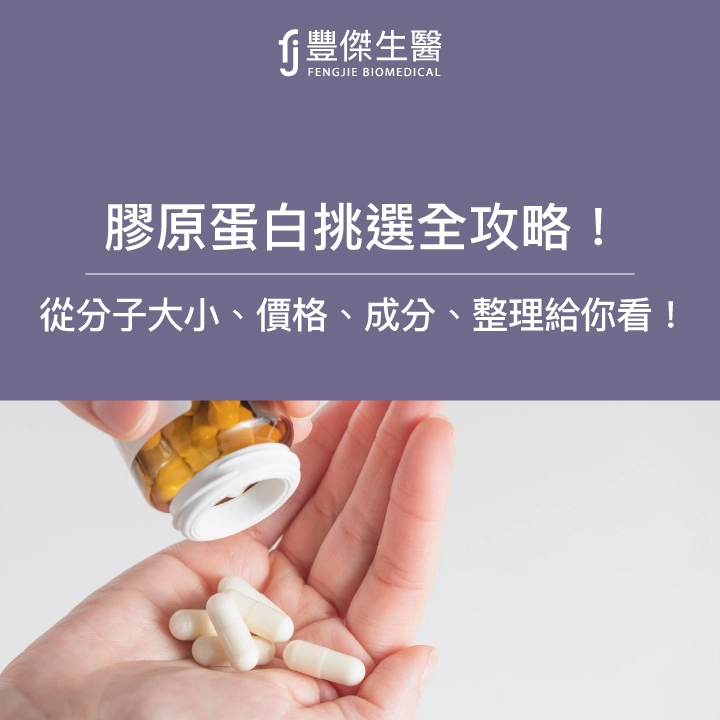 膠原蛋白挑選全攻略！從分子大小、價格、成分，把網紅業配文沒提到的重點，一次告訴你