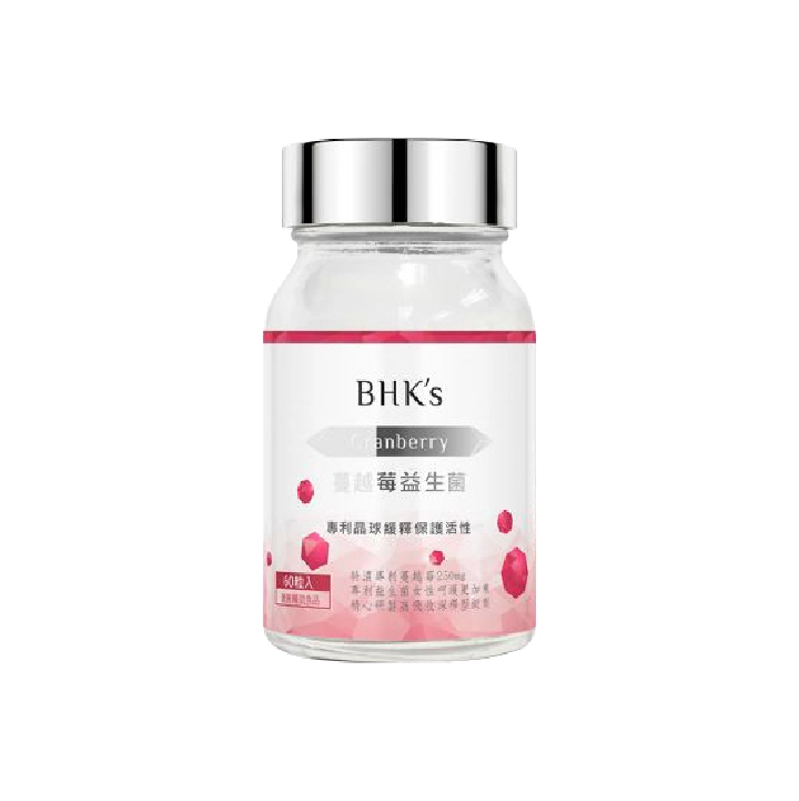 【BHK's 】 紅萃蔓越莓益生菌錠