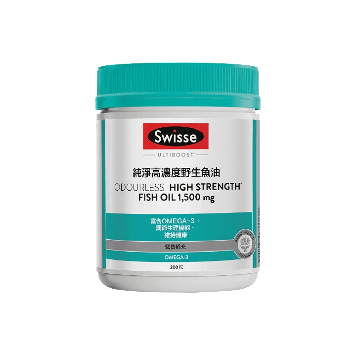 【SWISSE】純淨高濃度野生魚油
