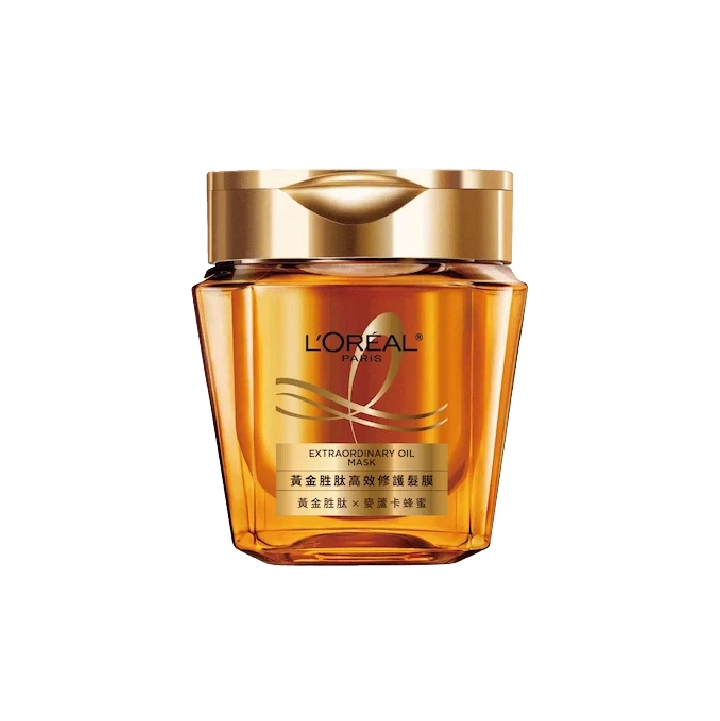 L’ORÉAL PARIS巴黎萊雅｜黃金胜肽高效修護髮膜