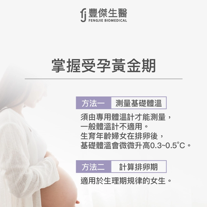 掌握受孕黃金期