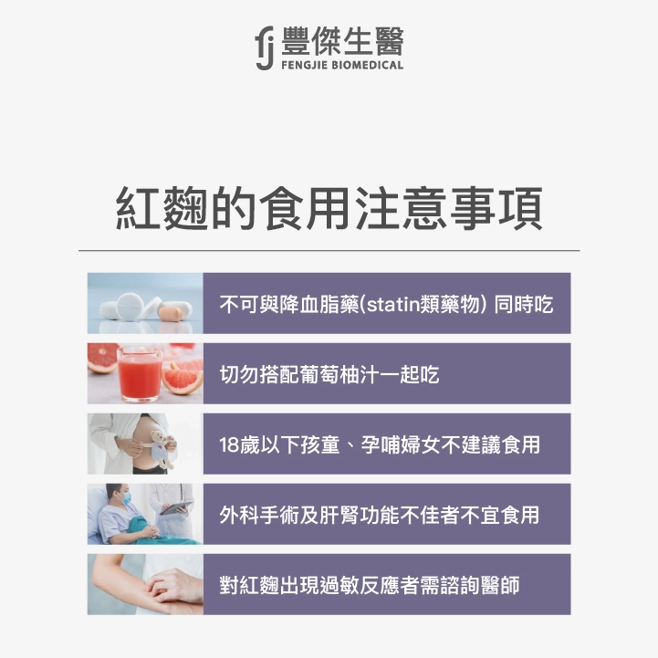 紅麴哪些人不能食用?