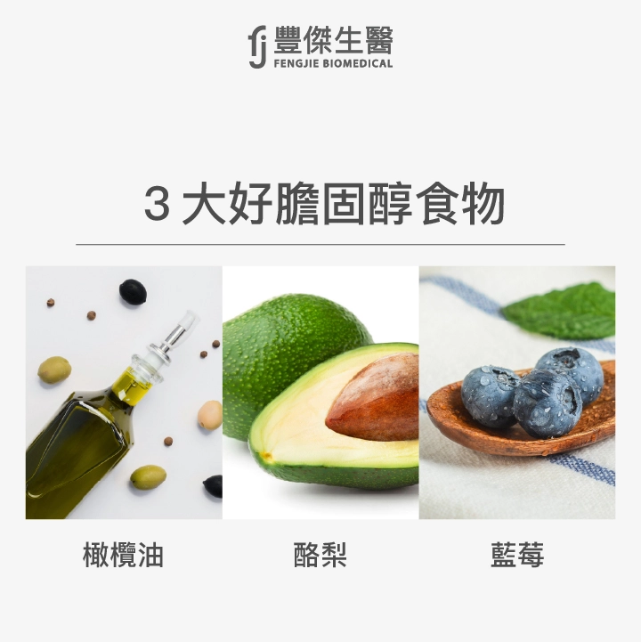 3大好膽固醇食物：橄欖油、酪梨、藍莓