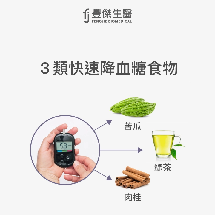 有助延緩血糖快速飆升、維持血糖穩定的3種食物：苦瓜、綠茶、肉桂